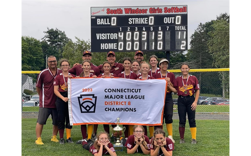 DISTRICT 8 12U SOFTBALL CHAMPIONS