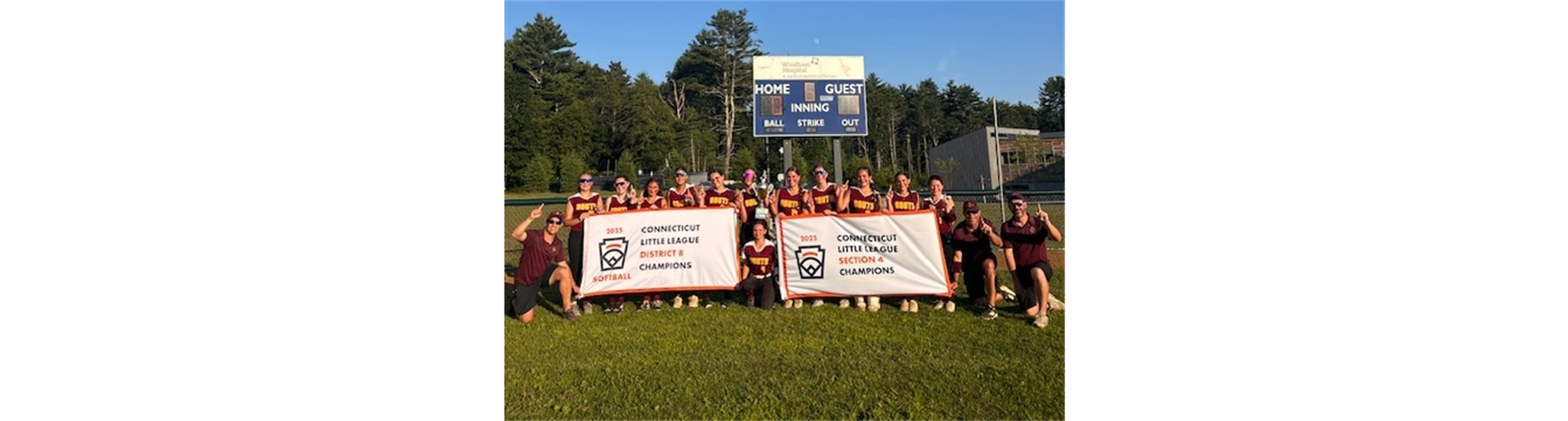 SWLL12U SOFTBALL 2025 SECTION 4 CHAMPIONS
